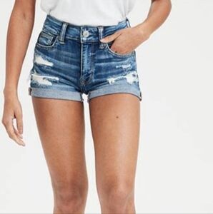 Judy Blue Distressed Denim Shorts